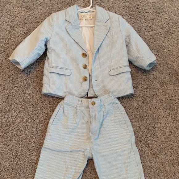Seersucker Suit for Little Boys